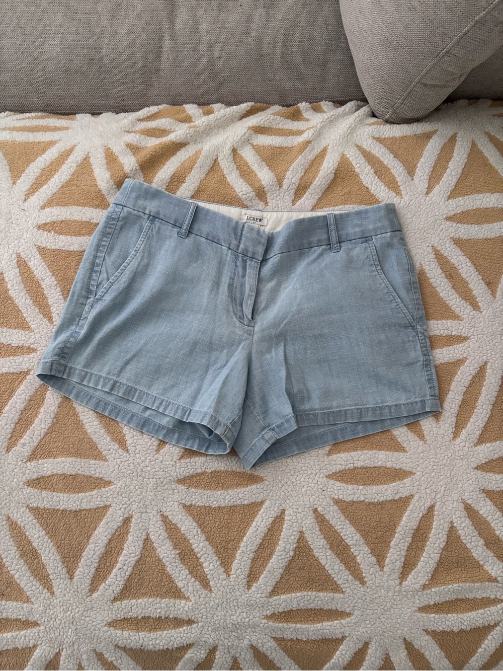 J. Crew Light Blue Cotton Women's Shorts